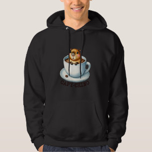 Veste À Capuche Costume Capychino Capybara Capybara et amoureux du