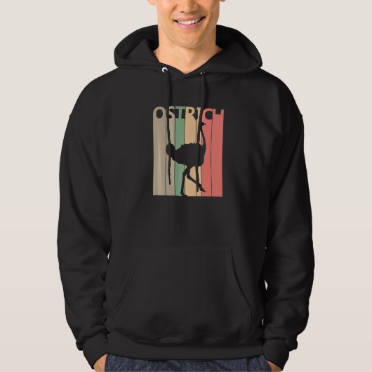Veste À Capuche Costume d'autruche drôle (Devant)