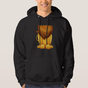 Veste À Capuche Costume de lion sans tête mignon Halloween Grande