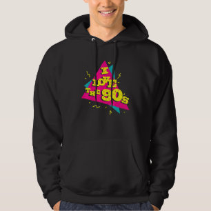 Veste À Capuche Costume de tenue de fête des années 90 Hits Retro