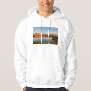 Veste À Capuche Coucher du soleil de Laguna Nimez, EL Calafate