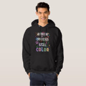 Veste À Capuche Couleur continue Crayon cassé (Devant entier)