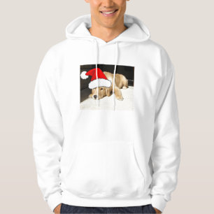 Veste À Capuche Coupe Golden Retriever de Noël