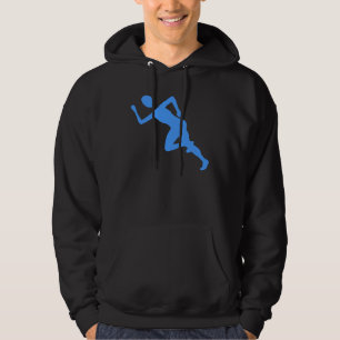 Veste À Capuche Courir - Bleu bébé