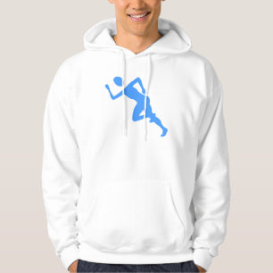 Veste À Capuche Courir - Bleu bébé