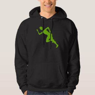 Veste À Capuche Courir - Martian Green