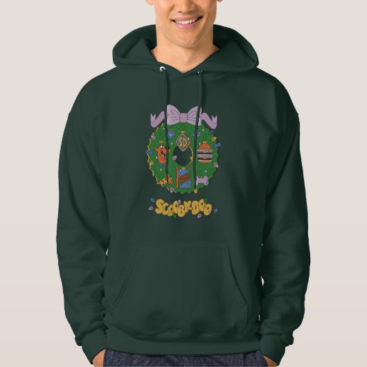 Veste À Capuche Couronne graphique de snack de vacances de Scooby- (Devant)