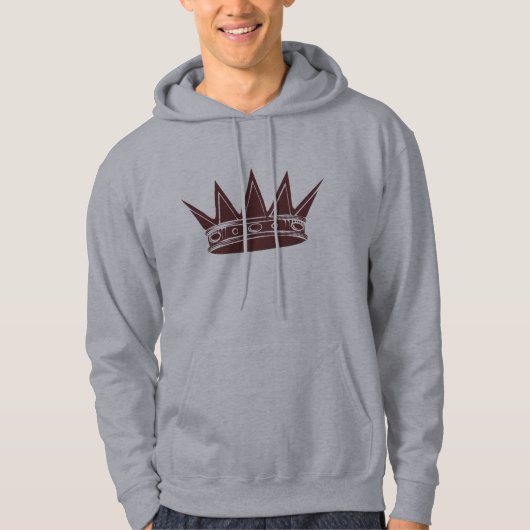 Veste À Capuche Couronne royale 04 (Devant)