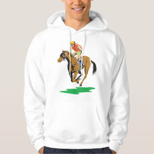 Veste À Capuche Course de chevaux
