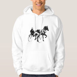 Veste À Capuche Course de chevaux de sport attelé