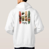 Veste À Capuche Course Pour Le Derby Rose-Kentucky (Dos)