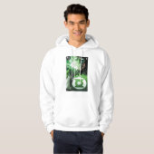 Veste À Capuche Couvercle rapproché de la lanterne verte (Devant entier)
