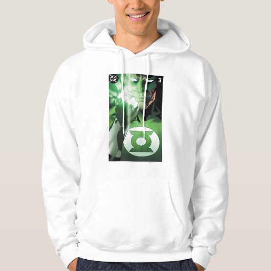 Veste À Capuche Couvercle rapproché de la lanterne verte (Devant)