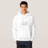 Veste À Capuche Cowboy Humor Sweatshirt – Rodeo Life Quote (Devant entier)