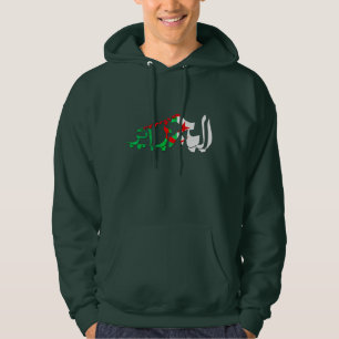Veste À Capuche Crampon du football de l'Algérie Algérien