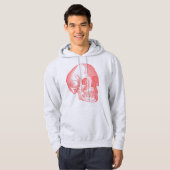 Veste À Capuche Crâne (Devant entier)