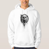 Veste À Capuche Crâne (blanc) Hoody (Devant)