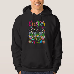 Veste À Capuche Crane Bunny Ear Easter Squad Crane Bird Happy Eas
