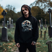Veste À Capuche Crâne chaîné
