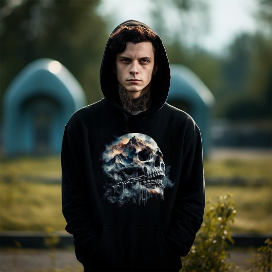 Veste À Capuche Crâne chaîné