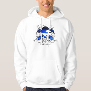Veste À Capuche Crâne et os croisés - chemise