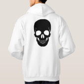 Veste À Capuche Crâne noir  (Dos)