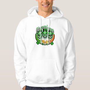 Veste À Capuche Crânes irlandais riants de lutin : Malice