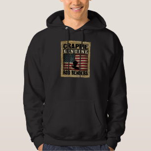 Veste À Capuche Crapet - conception de pêche "de cintreuses