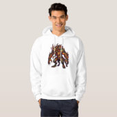 Veste À Capuche Créature bête infernale (Devant entier)