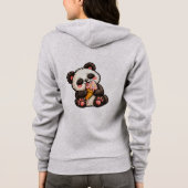 Veste À Capuche Crème glacée de panda mignon (Dos)