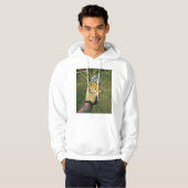 Veste À Capuche crème glacée froide cool (Devant entier)
