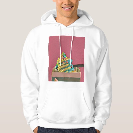 Veste À Capuche Crème glacée pour enfants (Devant)