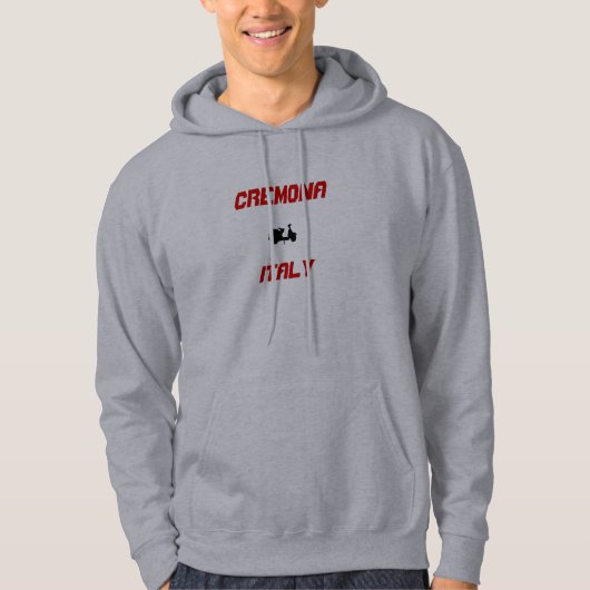 Veste À Capuche Crémone, Italie Scooter (Devant)