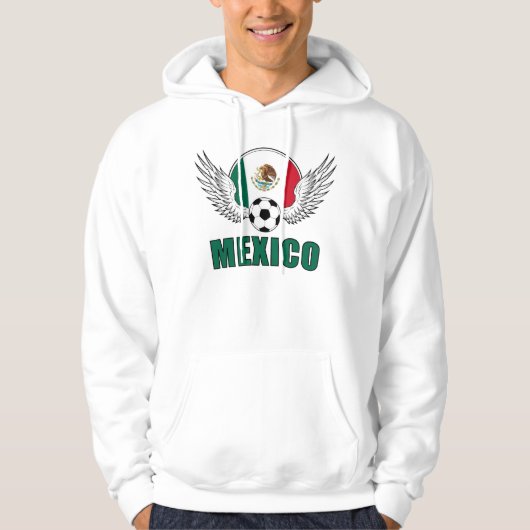 Veste À Capuche Crête mexicaine du football (Devant)