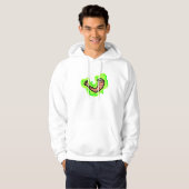 Veste À Capuche Crevette (Devant entier)