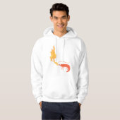Veste À Capuche Crevettes en feu (Devant entier)