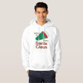 Veste À Capuche Criez pour le Père Noël (Devant entier)