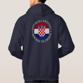 Veste À Capuche Croatie (e) (Dos)