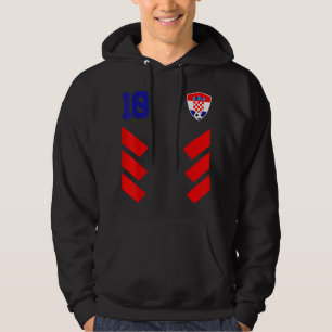 Veste À Capuche Croatie Soccer Jersey Croatie Football Croate