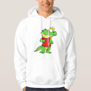 Veste À Capuche Crocodile à Field hockey avec bâton