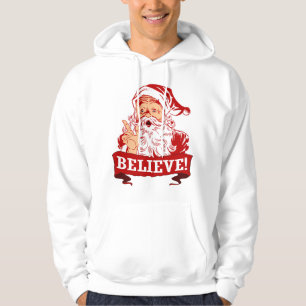 Veste À Capuche Croire Au Père Noël
