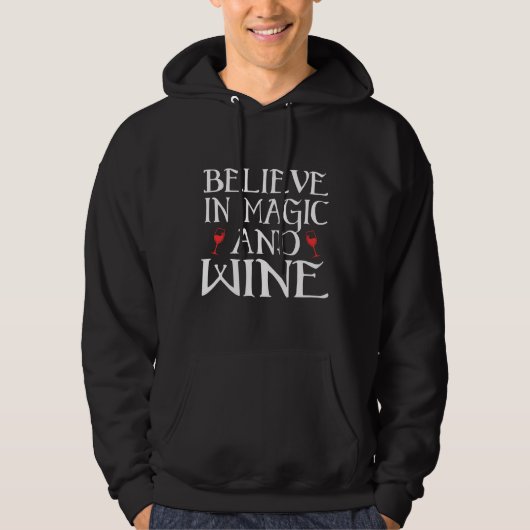 Veste À Capuche Croire Au Vin (Devant)