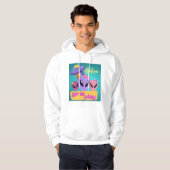 Veste À Capuche croire que les filles jouent (Devant entier)