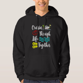 Veste À Capuche Croisière à travers la vie ensemble Cratant bateau