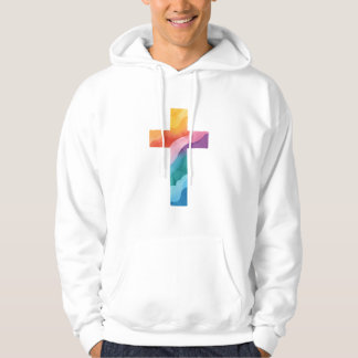 Veste À Capuche Croix aquarelle audacieuse