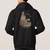 Veste À Capuche Crotale de Lighthouse Rock (Dos)