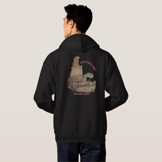 Veste À Capuche Crotale de Lighthouse Rock (Dos entier)