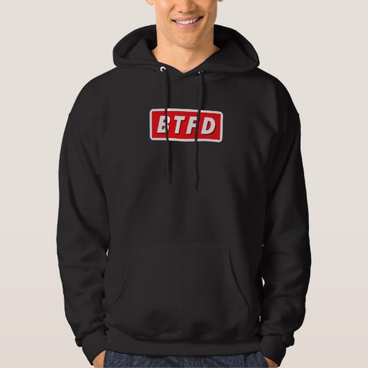 Veste À Capuche Crypto Buy The Dip Bitcoin BTFD NFT Cryptocurrency (Devant)