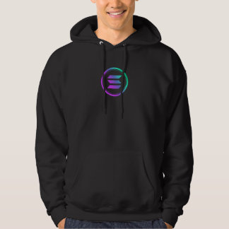 Veste À Capuche Crypto Solana Crypto Cristaché Cryptomonnaie  
