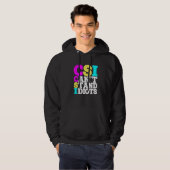 Veste À Capuche CSI Ne peut pas supporter les idiots ----- (Devant entier)